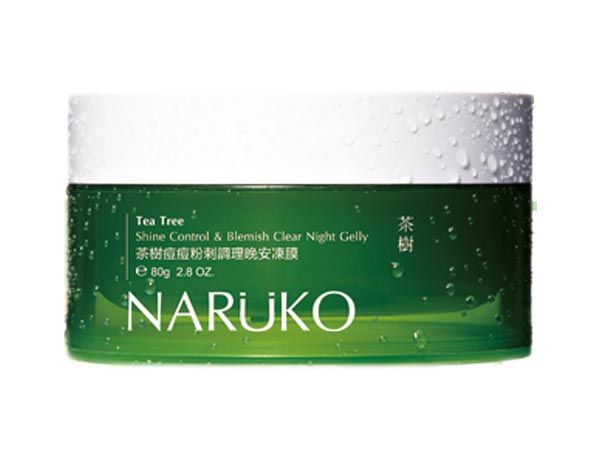 NARUKO~茶樹痘痘粉刺調理晚安凍膜(80g)