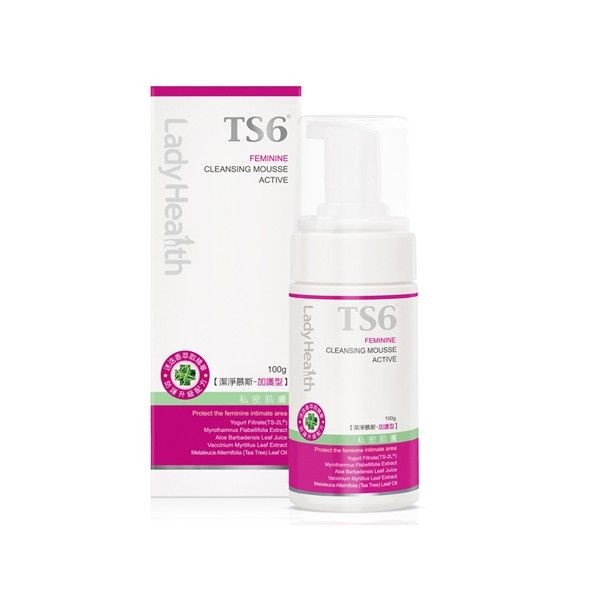 TS6~護一生潔淨慕斯(加護型)100g  生理期間/孕期產後專用