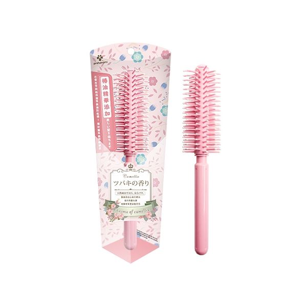 ProHanami~山茶花香氛圓捲梳(9505VZZ)1入
