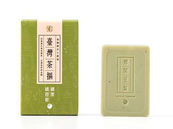 臺灣茶摳~綠豆皂(100g)  肥皂／香皂