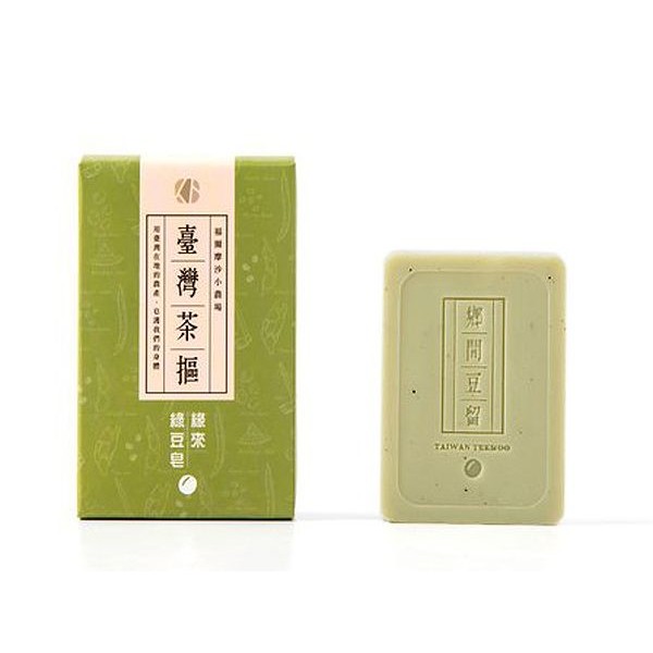 臺灣茶摳~綠豆皂(100g)  肥皂／香皂