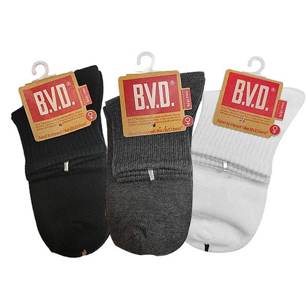 B.V.D.~1/2中性休閒襪B221(1雙入) 款式可選