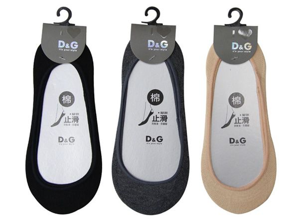 D&G~純棉素面襪套DS136(1雙入) 款式可選