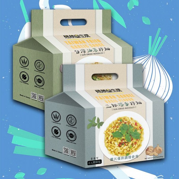 懋勝堂~三杯塔香拌麵／台灣油蔥拌麵(440g) 款式可選