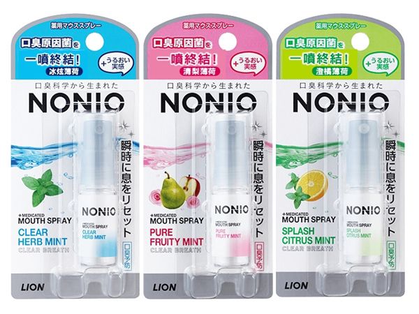 日本 LION 獅王~NONIO終結口氣淨涼噴劑(5ml) 款式可選