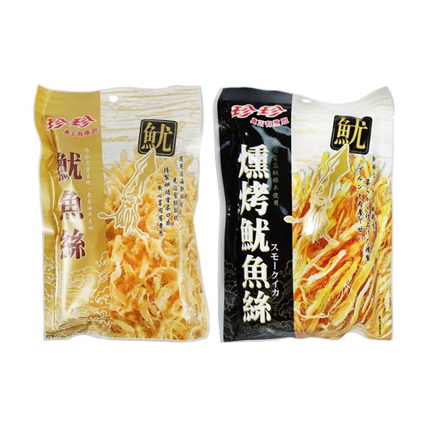 珍珍~魷魚絲／燻烤魷魚絲(27g)小包裝 款式可選