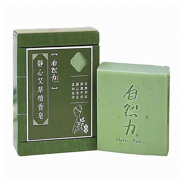 優惠款 茶寶自然力~靜心艾草檀香皂(100±5g) NG品