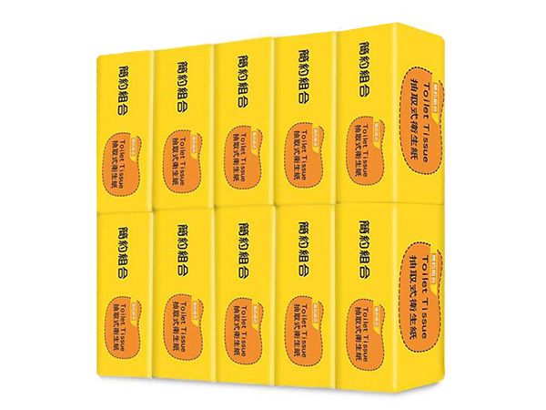 簡約組合~優質抽取式衛生紙(100抽x10包x10串) ※限宅配／無貨到付款