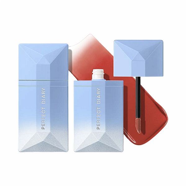 優惠款 《官方授權經銷》Perfect Diary 完美日記~薄透霧感名片唇釉(034)4g NG品