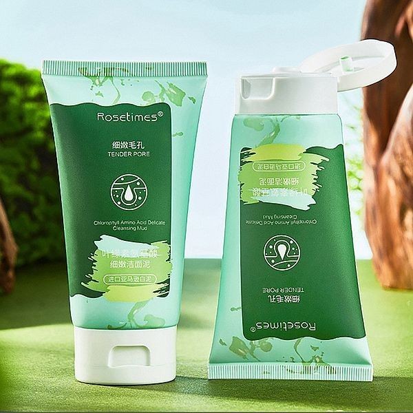 優惠款 Rosetimes-葉綠素氨基酸細嫩潔面泥(100g) NG品