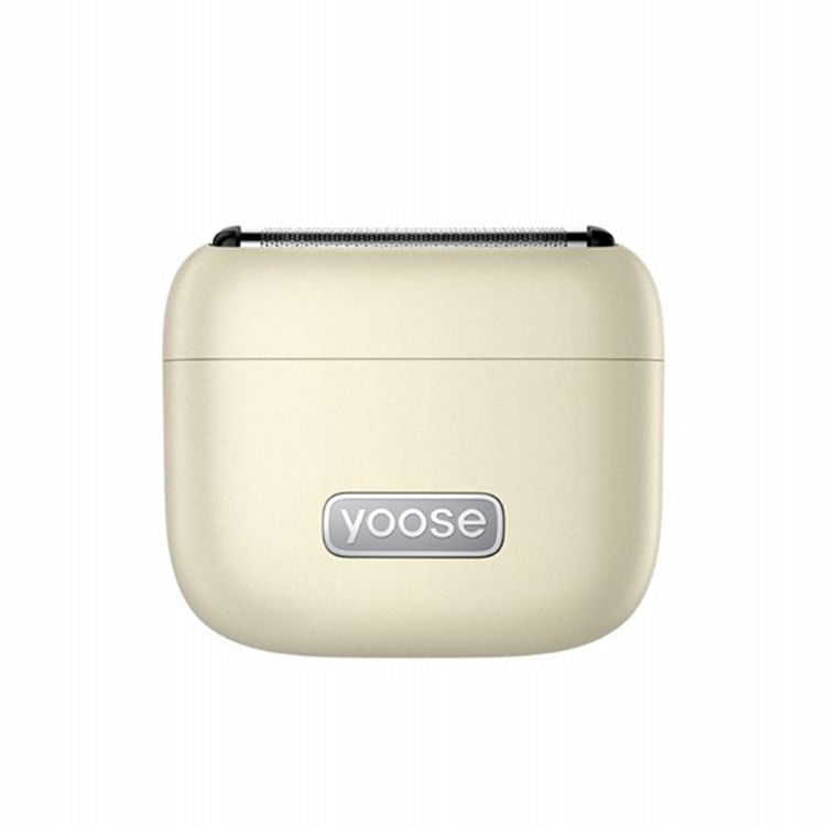 優惠款 yoose有色~MINI 5 隨身五刀頭往復式刮鬍刀(砂岩白) 1入 NG品