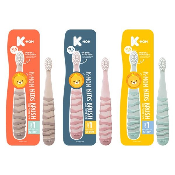 韓國 K-MOM~第一階段牙刷(1~3歲)1支入 款式可選 MOTHER-K 