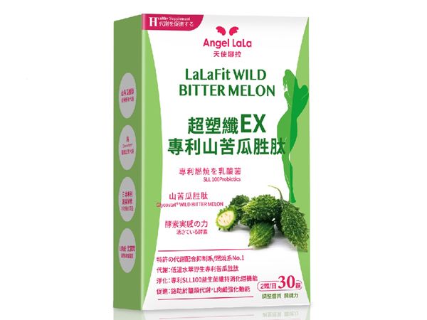 Angel LaLa~天使娜拉 超塑孅-暢快山苦瓜膠囊(30顆/盒)