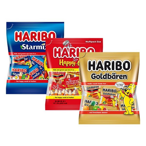 HARIBO 哈瑞寶~Q軟糖分享包(250g) 款式可選