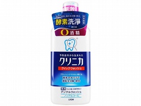 日本 LION 獅王~固齒佳酵素漱口水(450ml)