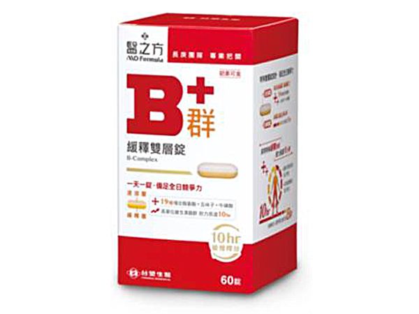 Dr's Formula 台塑生醫~醫之方 緩釋B群雙層錠(60錠)