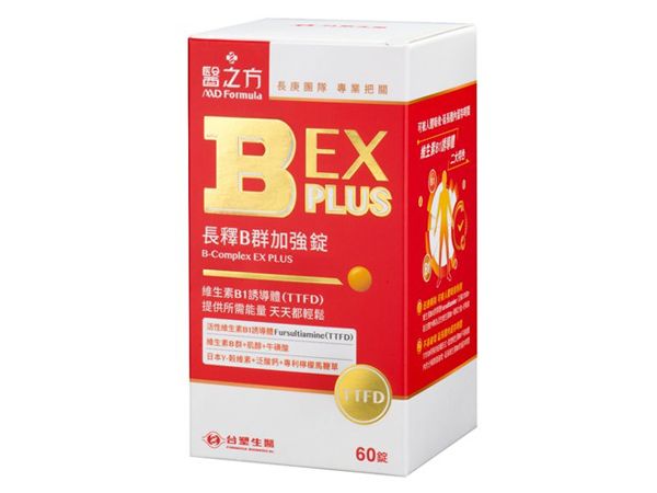 Dr's Formula 台塑生醫~醫之方 B群EX PLUS加強錠(60錠)