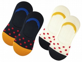 韓國kikiya~小圓點船型襪(1雙入) 款式可選