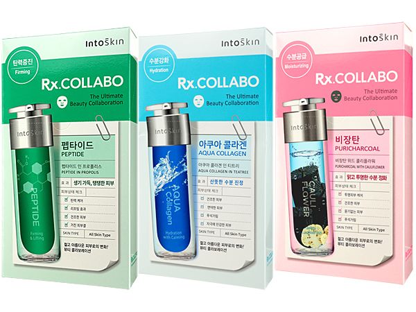 韓國Intoskin 胜太蜂膠緊緻／茶樹膠原蛋白補水／竹炭淨膚 面膜(10片入盒裝 ) 款式可選