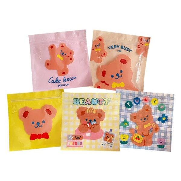 可愛小熊零食密封袋／糖果袋(10入) 款式可選