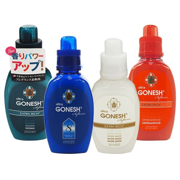 GONESH~衣物香氛柔軟乳(600ml) 款式可選