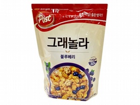 POST~玉米燕麥穀物片(藍莓味)310g
