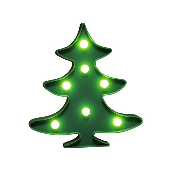 LED創意裝飾壁掛小夜燈(大-聖誕樹)1入