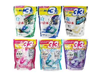 日本P&G~4D立體洗衣球(39顆)補充包 款式可選