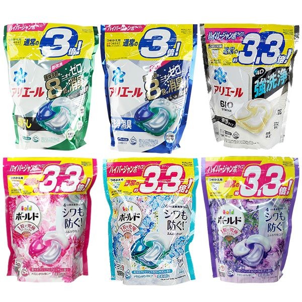 日本P&G~4D立體洗衣球(33顆／36顆／39顆)補充包 款式可選