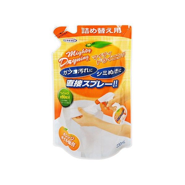 UYEKI  植木~柑橘酵素衣領專用去汙噴霧補充包(230ml)
