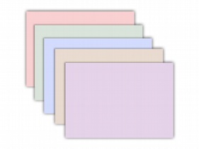 莫藍迪色便利貼／N次貼(中號長方形76x51mm)500張