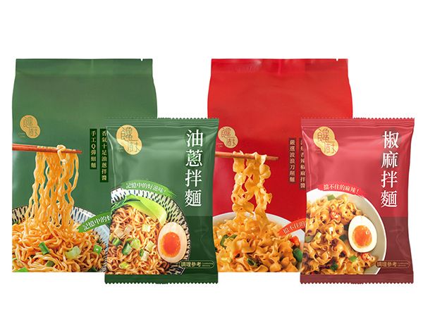 饞廚~乾拌麵(4入) 椒麻口味／油蔥 款式可選