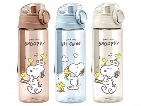 Snoopy 史努比~小夥伴提手水瓶(600ml) 款式可選