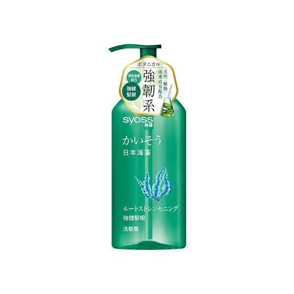 syoss 絲蘊~強健髮根洗髮露(420ml)日本海藻