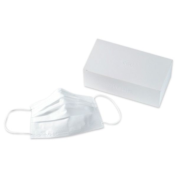 CSD 中衛~成人平面素色醫療口罩-全白(30入/盒) SIMPLY WHITE MD雙鋼印