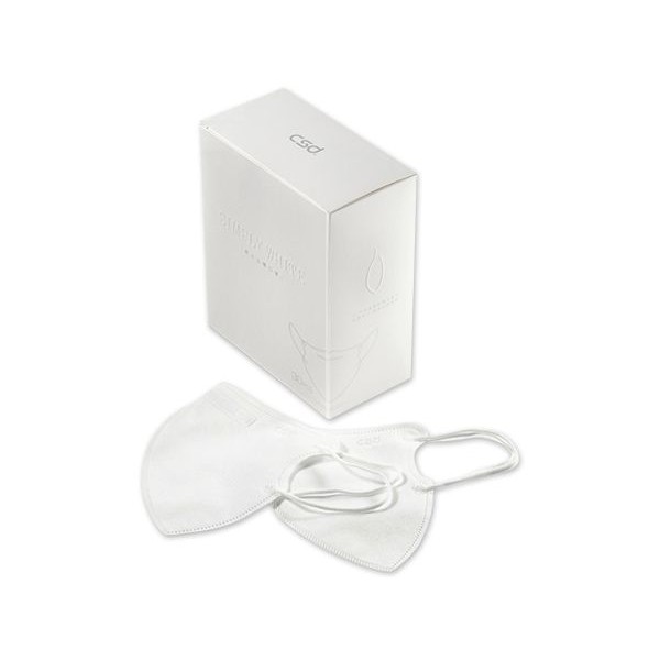 CSD 中衛~成人立體醫療口罩-全白(30入/盒) SIMPLY WHITE