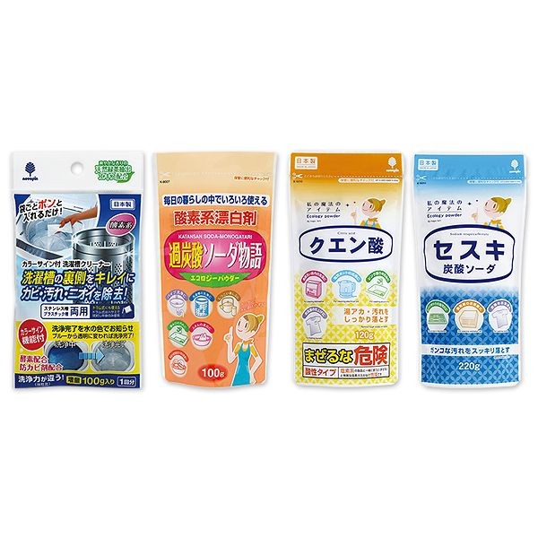 日本 紀陽除虫菊~KIYOU 清潔劑／去污粉(1包入) 款式可選