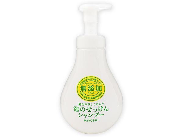 日本 MIYOSHI~無添加泡沫洗髮精(500ml)