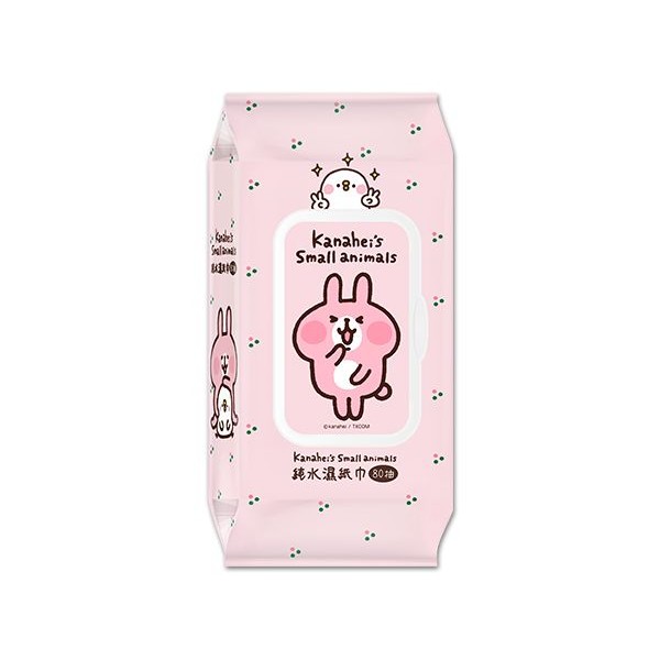 御衣坊~純水濕紙巾(卡娜赫拉的小動物)80抽