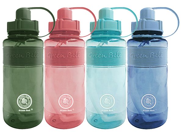 GREEN BELL 綠貝~精選彈跳吸管太空壺(1000ml)1入 款式可選