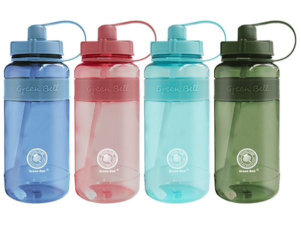 GREEN BELL 綠貝~精選彈跳吸管太空壺(2000ml)1入 款式可選