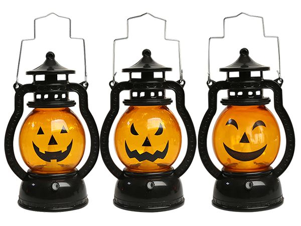 萬聖節LED南瓜造型小油燈(1入) 款式可選