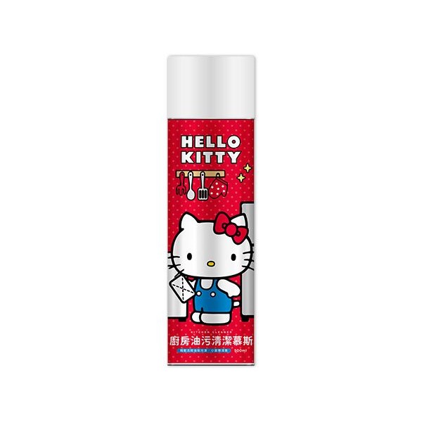 御衣坊~Hello Kitty 廚房油污清潔慕斯(500ml) 三麗鷗Sanrio授權