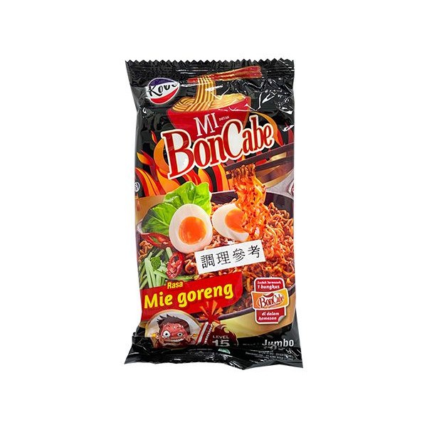 印尼 Kobe~BonCabe辣味炒麵(15級大辣)105g