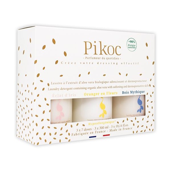 Pikoc~頂級織品香氛洗劑發現組(300mlx3入)