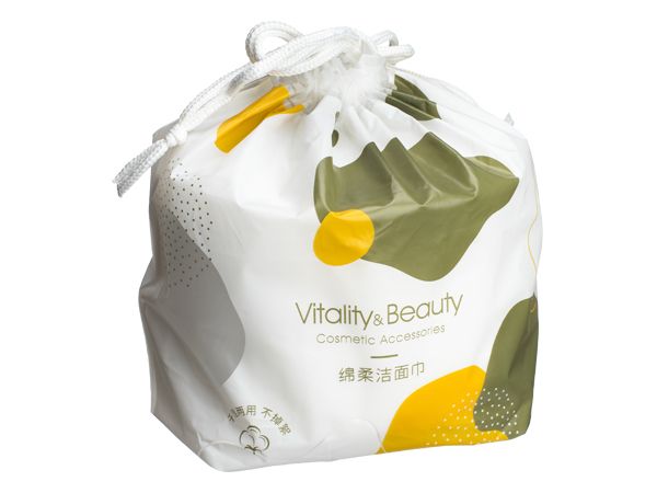 Vitality&Beauty~呵護棉柔珍珠紋潔面巾(一捲入)