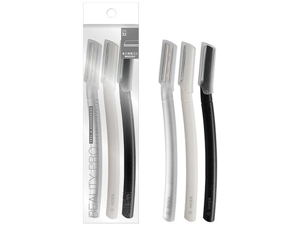 Solone~立體防護修眉刀BK32(3入)