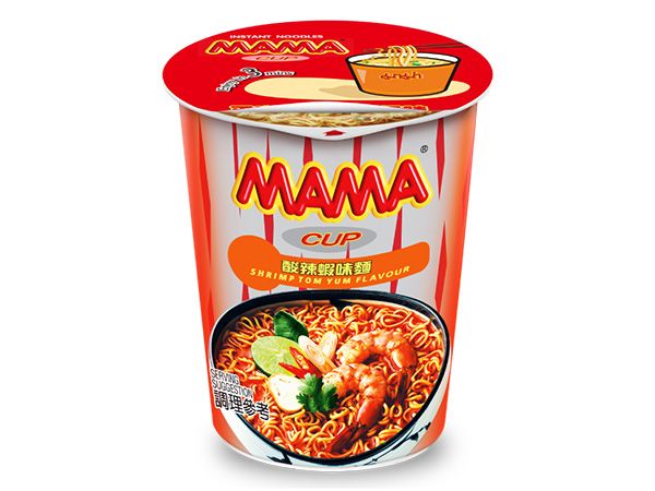 泰國 MAMA~酸辣蝦味麵60g(杯裝)