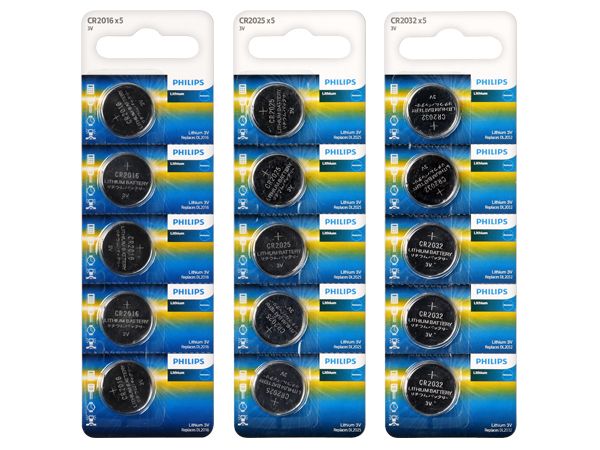 PHILIPS 飛利浦~Minicell鈕扣型電池(5入) 款式可選