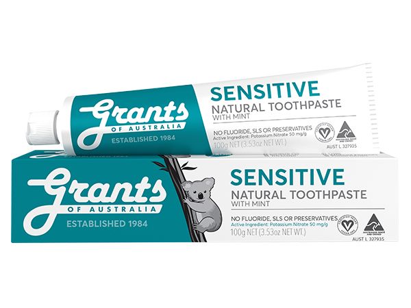 澳洲 grants 格蘭特~大自然抗敏牙膏(100g)